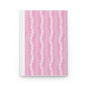 Pink Floral Vine Hardcover Journal — Matte Notebook for Notes, Gratitude & Daily Planning
