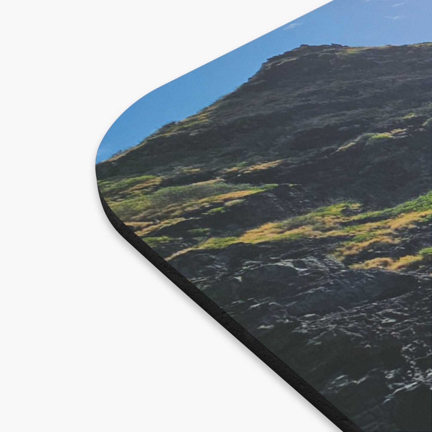 Rocky Coastline Seascape Mouse Pad | Ocean Shore Photo