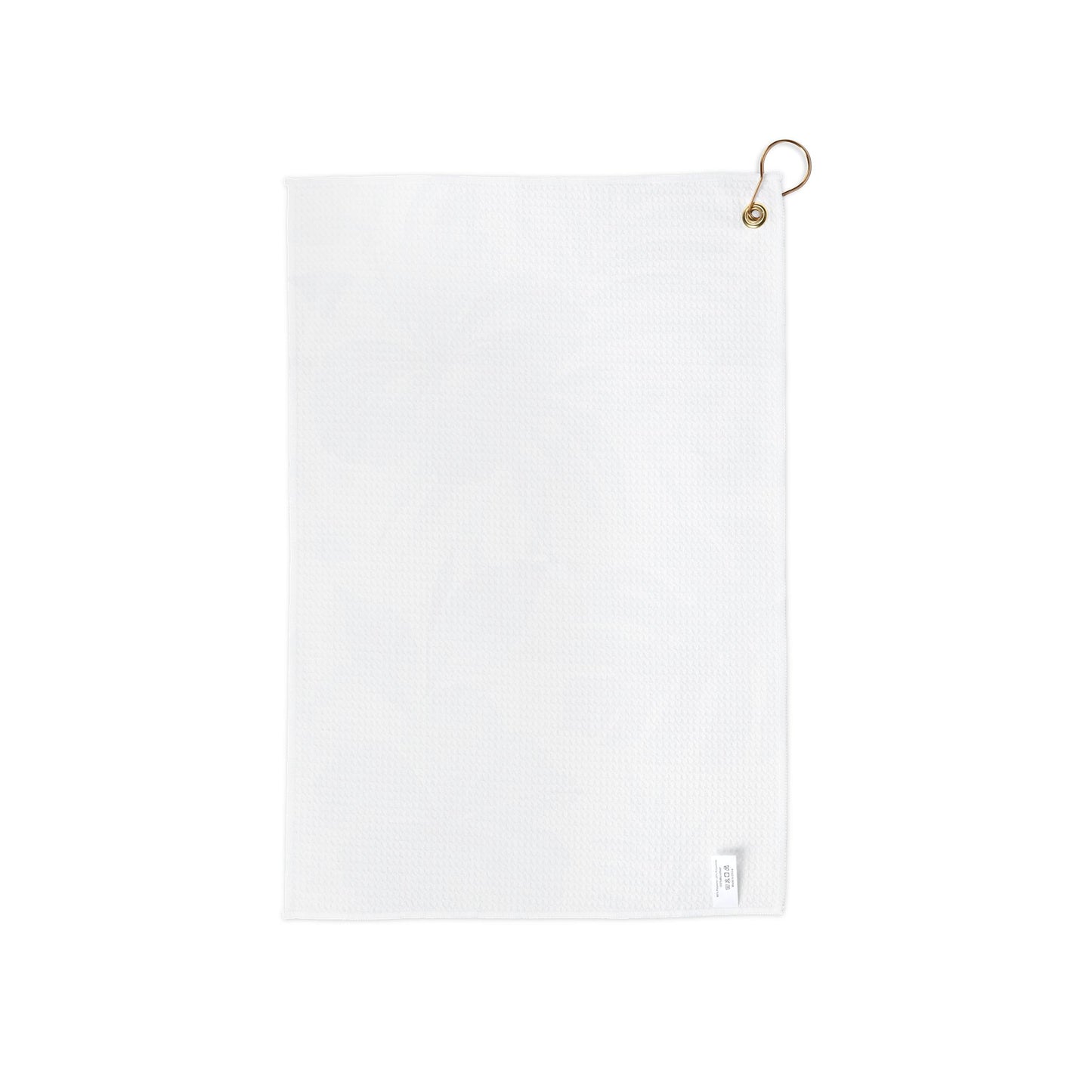 Blue Tropical Hibiscus Golf Towel | Microfiber Golf Towel with Grommet
