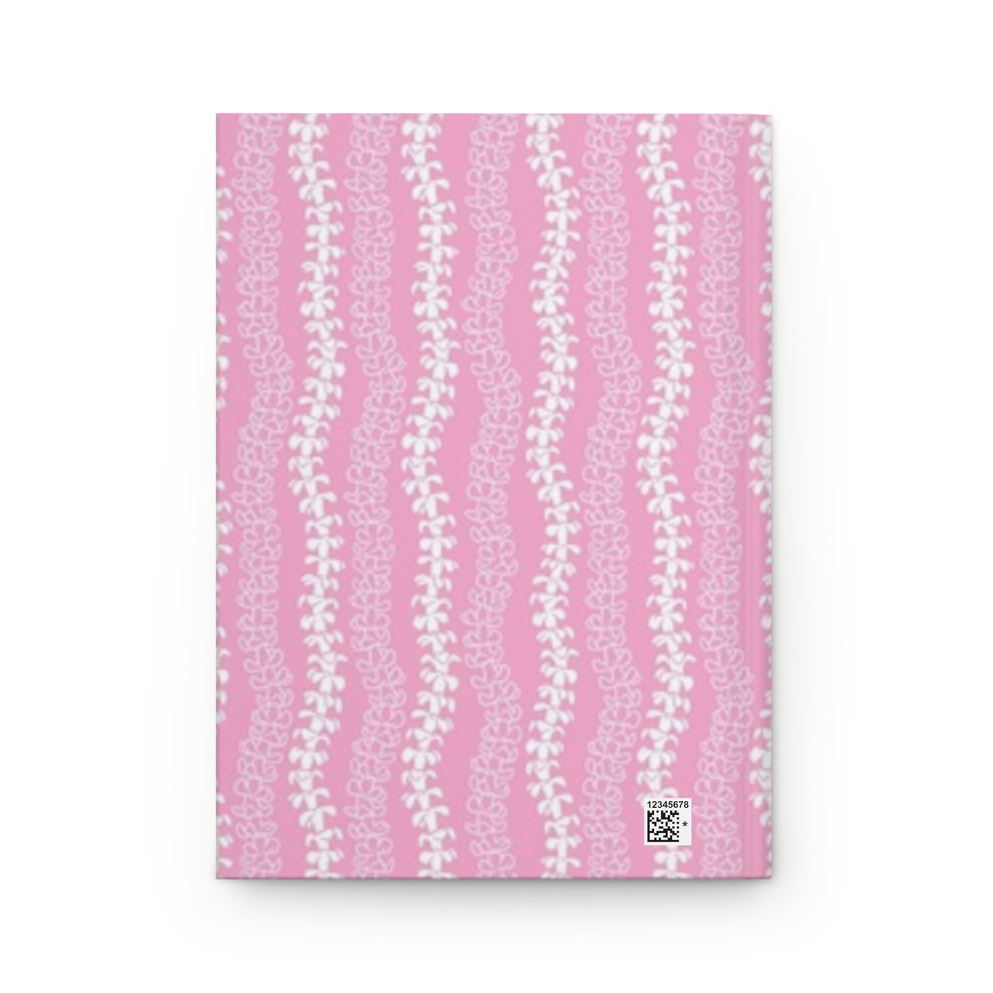 Pink Floral Vine Hardcover Journal — Matte Notebook for Notes, Gratitude & Daily Planning