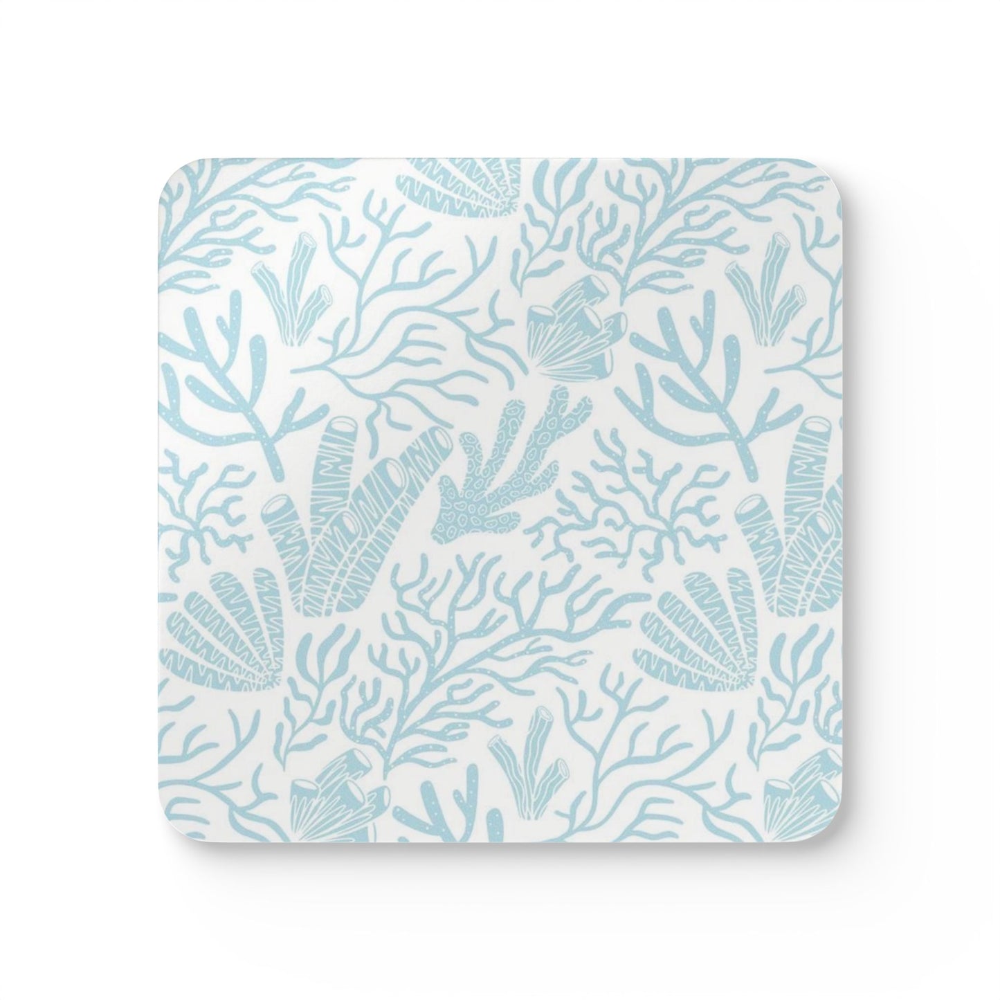 Sea Coral Pattern Coasters hardboard coasters