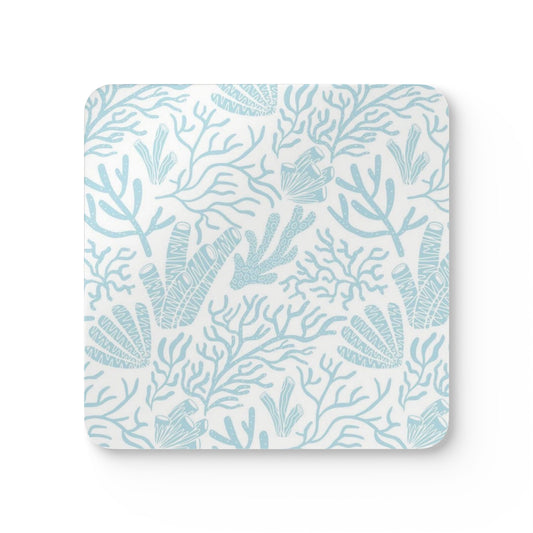Sea Coral Pattern Coasters hardboard coasters